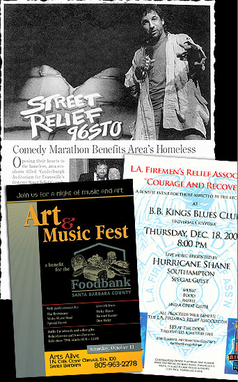 Various Benefit Shows